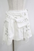 DimMoire / デニムラップスカート L ホワイト H-25-10-04-030-PU-SK-KB-ZH