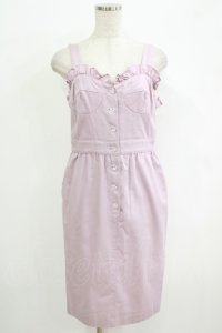 MILK / Arielジャンパースカート  ラベンダー H-25-10-04-033-ML-OP-KB-ZH