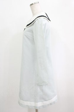 画像2: MILK / Sailor Dollワンピース  サックス H-25-10-04-034-ML-OP-KB-ZH
