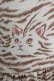 画像4: MILK / Kittenワンピース  ベージュベース×ブラウンCAT H-25-10-04-036-ML-OP-KB-ZH (4)
