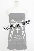 MORPH8NE / WORSHIPワンピース  ブラック H-25-10-04-037-PU-OP-KB-ZH