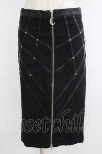 Restyle / BONDED TO THE MOON SKIRT S ブラック H-25-10-04-042-GO-SK-KB-ZH