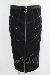 Restyle / BONDED TO THE MOON SKIRT M ブラック H-25-10-04-043-GO-SK-KB-ZH