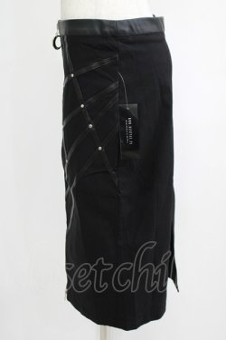 画像2: Restyle / BONDED TO THE MOON SKIRT M ブラック H-25-10-04-043-GO-SK-KB-ZH