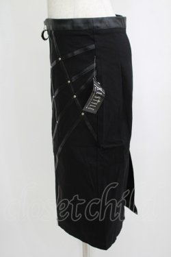 画像2: Restyle / BONDED TO THE MOON SKIRT M ブラック H-25-10-04-045-GO-SK-KB-ZH