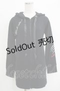 MILK /ACK CATロングパーカー  ブラック H-25-10-04-051-ML-TO-KB-ZH