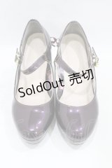 YOSUKE / レースアップストラップシューズ LL ボルドー H-25-10-04-1001-PU-SH-KB-ZH