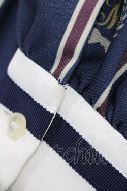 画像6: Melody BasKet / Schoolレジメンタルストライプワンピース M ネイビー H-25-10-04-1023-LO-OP-KB-ZH