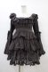 画像1: Vallee lys / Coquelicot Dress -gauze-  グレー H-25-10-04-1025-0-OP-KB-ZH (1)
