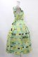 画像3: Jane Marple / Jolies broderies square dress  citron green H-25-10-04-1028-JM-OP-KB-ZH (3)