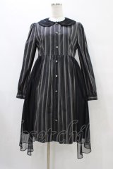 ネバアランド / アラクネワンピース  グレー×黒 H-25-10-04-1032-LO-OP-KB-ZH