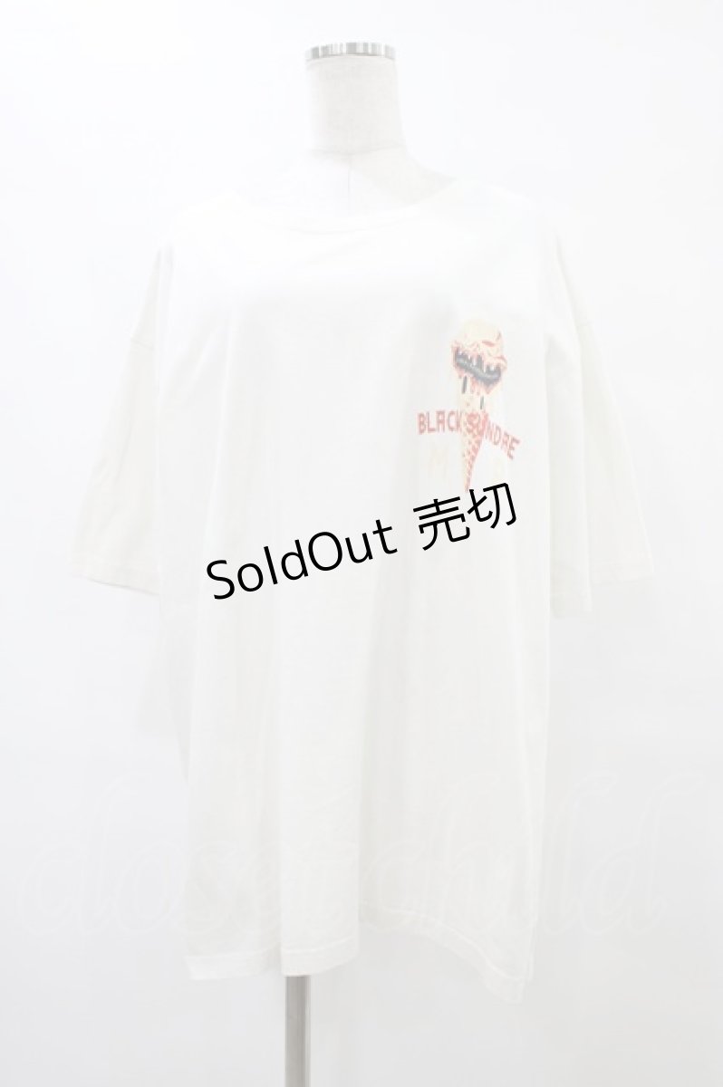 画像1: 【SALE】MILKBOY /ACK SUNDAE TEE  クリーム H-25-10-04-1041-MB-TO-KB-ZT232 (1)