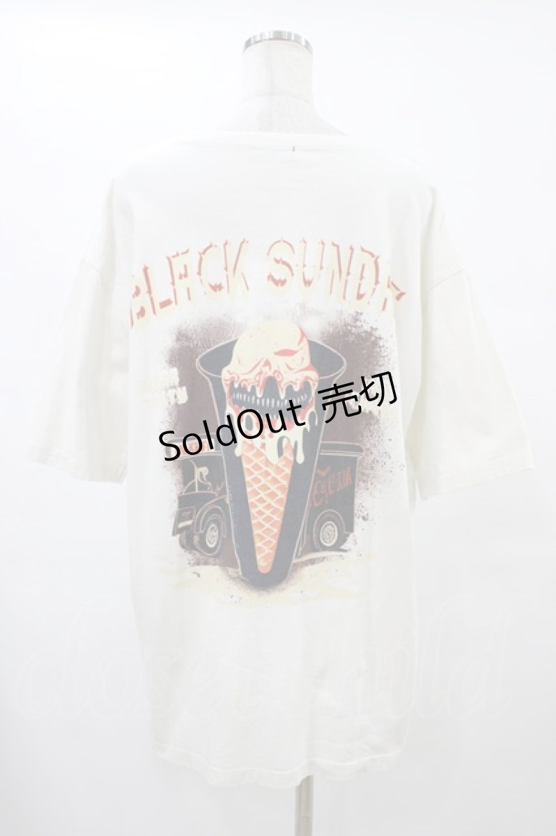 画像2: 【SALE】MILKBOY /ACK SUNDAE TEE  クリーム H-25-10-04-1041-MB-TO-KB-ZT232 (2)