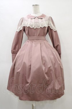 画像1: Melody BasKet / ヴィクトリアンドールドレス M ピンク H-25-10-04-1009-LO-OP-KB-ZH