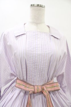 画像4: Jane Marple / フレンチロゴリボンタブリエドレス  ピンク H-25-10-04-1010-JM-OP-KB-ZH