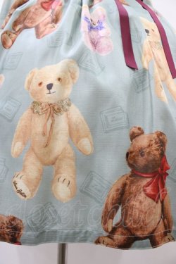 画像5: Leur Getter / Teddy Friends袖付きワンピース トールサイズ(L) ミント H-25-10-04-1015-LU-OP-KB-ZH