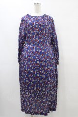 Jane Marple Dans Le Salon / Dance with rosesのサーフドレス  ネイビー H-25-10-04-1020-JM-OP-KB-ZH