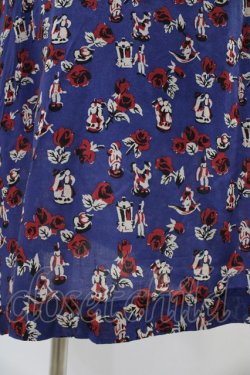 画像5: Jane Marple Dans Le Salon / Dance with rosesのサーフドレス  ネイビー H-25-10-04-1020-JM-OP-KB-ZH