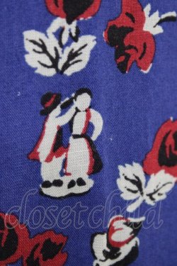 画像6: Jane Marple Dans Le Salon / Dance with rosesのサーフドレス  ネイビー H-25-10-04-1020-JM-OP-KB-ZH