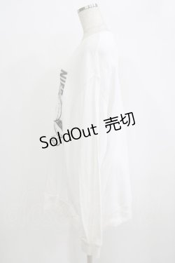 画像2: NieR Clothing / プリントSWEAT  2XL 白 H-25-10-04-053-PU-TO-KB-ZH