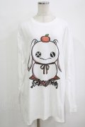 NieR Clothing / COTTON LONG CUTSEW XL 白 H-25-10-04-054-PU-TO-KB-ZH