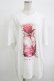 画像1: NieR Clothing / プリントCOTTON CUTSEW XL 白 H-25-10-04-056-PU-TO-KB-ZH (1)