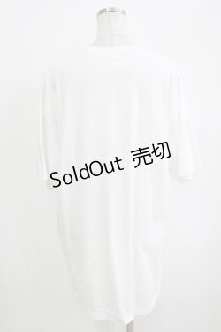 画像3: NieR Clothing / プリントCOTTON CUTSEW XL 白 H-25-10-04-056-PU-TO-KB-ZT374