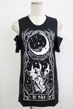 画像1: Restyle / WITCHES CHANT cold shoulder tops XS ブラック H-25-10-04-060-GO-TO-KB-ZH