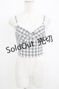 Katie / AMERICAN PIE lacy bustier  ブラック H-25-10-04-062-LO-TO-KB-ZH