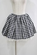 Katie / AMERICAN PIE panier skirt  ブラック H-25-10-04-007-LO-SK-KB-ZH