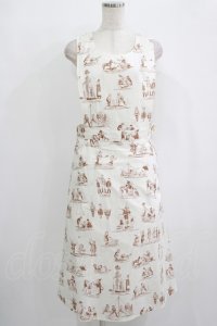 Jane Marple Dans Le Salon / La dinetteのエプロンドレス  アイボリー H-25-10-04-002-JM-OP-KB-ZH