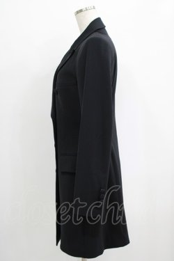 画像2: Jean Paul GAULTIER / ダブルボタンロングジャケット 40 ブラック H-25-10-04-019-GO-JA-KB-ZH