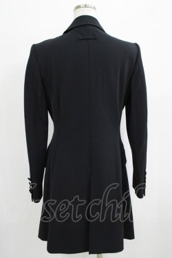画像3: Jean Paul GAULTIER / ダブルボタンロングジャケット 40 ブラック H-25-10-04-019-GO-JA-KB-ZH