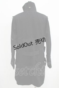 画像3: BPN / ハイネックベルトZIPジャケット  黒 H-25-10-04-021-GO-JA-KB-ZH