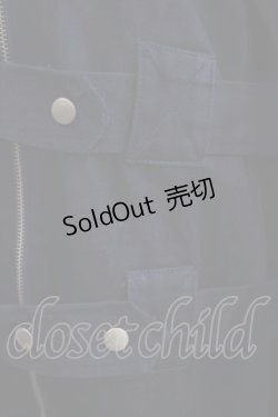 画像5: BPN / ハイネックベルトZIPジャケット  黒 H-25-10-04-021-GO-JA-KB-ZH