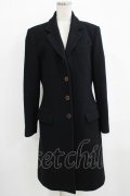 Jean Paul GAULTIER / ウールロングコート 40 ブラック H-25-10-04-022-GO-CO-KB-ZH