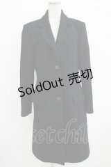 Jean Paul GAULTIER / ウールロングコート 40 ブラック H-25-10-04-022-GO-CO-KB-ZH