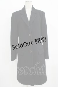 Jean Paul GAULTIER / ウールロングコート 40 ブラック H-25-10-04-022-GO-CO-KB-ZH