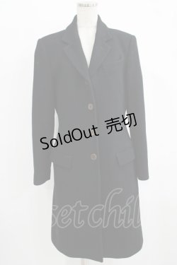 画像1: Jean Paul GAULTIER / ウールロングコート 40 ブラック H-25-10-04-022-GO-CO-KB-ZH