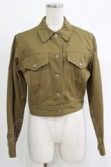 Jean Paul GAULTIER / コットンデニムジャケット 42 ブラウン H-25-10-04-023-GO-JA-KB-ZH