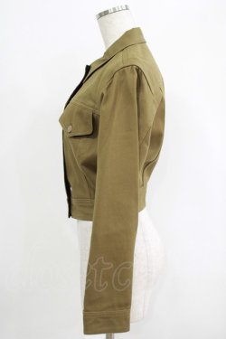 画像2: Jean Paul GAULTIER / コットンデニムジャケット 42 ブラウン H-25-10-04-023-GO-JA-KB-ZH