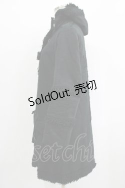 画像2: BPN / クロスボアロングジャケット  黒 H-25-10-04-024-GO-JA-KB-ZH