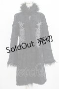 ALGONQUINS / 2Wayファー付コート  黒 H-25-10-04-025-AL-CO-KB-ZH
