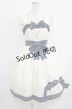 画像1: BABY,THE STARS SHINE BRIGHT / Favorite Ribbonジャンパースカートセット Free 生成り/ネイビー H-25-10-05-001-BA-OP-NS-ZH