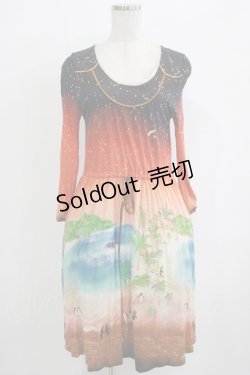 画像1: Franche Lippee / オリプリワンピース M ブラック H-25-10-05-028-LO-OP-NS-ZH