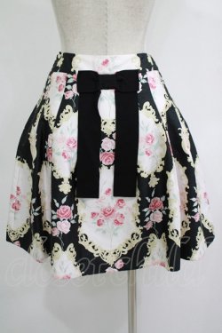 画像3: JESUS DIAMANTE / JAPONドールスカート 38 オーナメント柄ブラック H-25-10-05-030-JE-SK-NS-ZH
