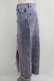 画像2: Fickle Bebe / RIPPED BLEACH DENIM SKIRT 1 ウォッシュ H-25-10-05-036-0-SK-NS-ZH (2)