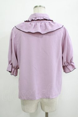 画像3: DearMyLove / フリルブラウス LL ピンク H-25-10-05-038-EL-BL-NS-ZH