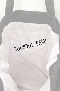 画像3: Maison de FLEUR / ラビットチャーム付きダブルリボントートバッグ  ブラック H-25-10-05-045-LO-BG-NS-ZH