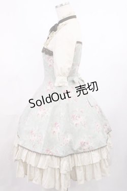画像2: Victorian maiden / アンティークローズパフスリーブドレス Free ミント H-25-10-05-1009-CL-OP-NS-ZH